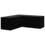 Beau housse de salon de jardin forme de l 12 ?illets - couverture pour meubles impermable - 250x250x90 ...