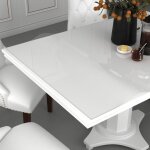 Beau nappe transparente imperm�able - protecteur de table transparent 180x90 cm 2 mm pvc mode123656