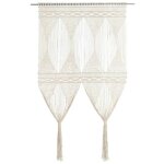 Beau rideau pour fenêtre - rideau en macramé 140x240 cm coton mode845695 Beau rideau pour fenêtre - rideau en macramé 140x240 cm coton mode845695