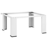 Beau socle pour machine  laver support 100 kg - blanc mode602117