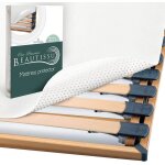 Beautissu beautect - protege matelas blanc - 60x120 cm - isolateur pour sommier a lattes - a picots souples ... Beautissu beautect - protege matelas blanc - 60x120 cm - isolateur pour sommier a lattes - a picots souples ...