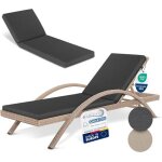 Beautissu coussin bain de soleil 190x60 impermable matelas transat ? rsistant aux intempries schage ...