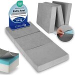Beautissu premium l matelas pliable 80x200 cm gris ? matelas pliant extra Épaisse degré fermeté h3 & ... Beautissu premium l matelas pliable 80x200 cm gris ? matelas pliant extra Épaisse degré fermeté h3 & ...