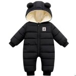 Bébé barboteuse à capuchehiver grenouillères garçons filles manche longue jumpsuit manteau chaud enfant ... Bébé barboteuse à capuchehiver grenouillères garçons filles manche longue jumpsuit manteau chaud enfant ...