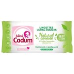 Bébé cadum lingettes ultra douces peaux sensibles 100 unités Bébé cadum lingettes ultra douces peaux sensibles 100 unités