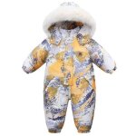 Bébé hiver combinaison de neige barboteuse garçons filles une pièce a capuche combinaison de ski jumpsuit ... Bébé hiver combinaison de neige barboteuse garçons filles une pièce a capuche combinaison de ski jumpsuit ...