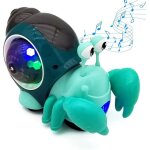 Bb tout - petit crabe lectrique mignon animal lectronique vhicule voiture jouet ramper jouer de ...