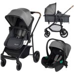 Bebeconfort haze poussette 3 en 1 i - size ? assise transformable en nacelle + sige auto groupe 0 + ...