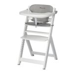 Bebeconfort timba + coussin chaise haute bb, chaise bois volutive, de 6 mois  99 ans, chaise white ...