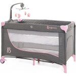 Bebelissimo - lit parapluie bb - berceau bb - ds la naissance - nuit - lit pliant - 2 niveaux - ...