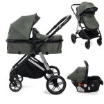 Bebelissimo - poussette combinée trio 3 en 1 - siège auto 0 + cavo ? nacelle ? dès la naissance ? jusqu?à ... Bebelissimo - poussette combinée trio 3 en 1 - siège auto 0 + cavo ? nacelle ? dès la naissance ? jusqu?à ...