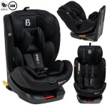 Bebelissimo - sige auto isofix - pivotant 360  - 40 - 150cm - 0 - 36kg - i - size eole - noir