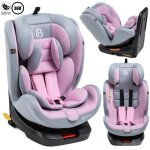 Bebelissimo - siège auto isofix - pivotant 360 ° - 40 - 150cm - 0 - 36kg - i - size eole - rose Bebelissimo - siège auto isofix - pivotant 360 ° - 40 - 150cm - 0 - 36kg - i - size eole - rose
