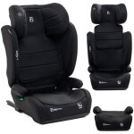 Bebelissimo - siège auto isofix - rehausseur i - size - 100 - 150cm - i - giro - noir Bebelissimo - siège auto isofix - rehausseur i - size - 100 - 150cm - i - giro - noir