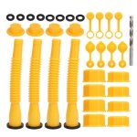 Bec verseur universel anti - d�bordement pour bidon dessence kit de remplacement avec foret 8 mm sadapte ...