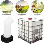 Bec vidange ibc 1000l buse 2 pouces adaptateur robinet cuve avec �crou label