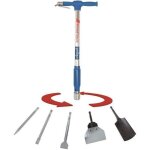 Bche pneumatique universelle 5 - en - 1 scheppach - aero 2 spade - fer forg - pression de travail 63 ...