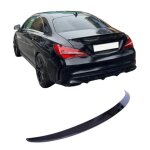 Becquet de coffre pour mercedes - benz cla c117 coup� noir brillant noir obsidien m�tallis�