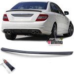 Becquet spoiler coffre sport noir brillant mercedes classe c w204 style amg c63 (05524) Becquet spoiler coffre sport noir brillant mercedes classe c w204 style amg c63 (05524)