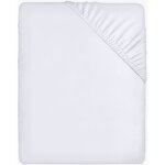 Bedding drap housse - blanc 180 x 200 cm - coupes de 35 cm pour matelas épais - polyester microfibre ... Bedding drap housse - blanc 180 x 200 cm - coupes de 35 cm pour matelas épais - polyester microfibre ...