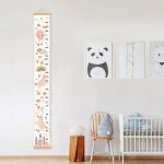 (beige clair) toise pour enfants mesure croissance toise bébé murale décoration de chambre de filles ... (beige clair) toise pour enfants mesure croissance toise bébé murale décoration de chambre de filles ...