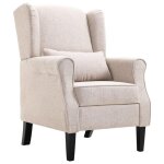 (beige)fauteuil individuel relax contemporain - signor - chaise beige tissu 338875