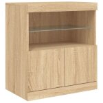 Bel - achat * bahut meuble enfilade - buffet - bahut meuble enfilade - fonction daffichage - lumi�res ...