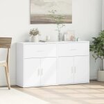 Bel - achat * buffets - bahut meuble enfilade - fonction daffichage - lot de 2 - blanc 60x31x70 cm - ...