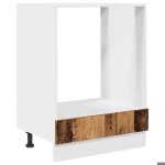 Bel - achat * meuble de stockage moderne - design bas - colonne armoire de four riga bois ancien 60x46x815cm ...