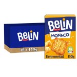 Belin 16 paquets de crackers belin monaco emmental 110g a partager entre amis ou en famille pour les ...