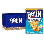 Belin 16 paquets de crackers belin triangolini 110g a partager entre amis ou en famille pour les apros ...