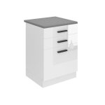 Belini meuble cuisine bas avec plan de travail sdsz meubles de cuisine - t: 516x60x85 cm 2 tiroirs 1 ...