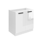 Belini meuble cuisine bas sans plan de travail sd meubles de cuisine - t: 516x80x82 cm 2 portes couleur: ...