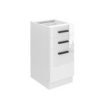 Belini meuble cuisine bas sans plan de travail sdsz meubles de cuisine - t: 516x40x82 cm 2 tiroirs 1 ...