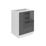 Belini meuble cuisine bas sans plan de travail sdsz meubles de cuisine - t: 516x60x82 cm 2 tiroirs 1 ...