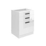 Belini meuble cuisine bas sans plan de travail sdsz meubles de cuisine - t: 516x60x82 cm 2 tiroirs 1 ...