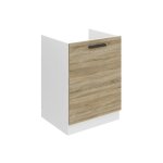 Belini meuble cuisine bas sans plan de travail sdz meubles de cuisine - t: 516x60x82 cm meuble sous evier ...