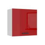 Meuble haut cuisine - belini - sg60 - rouge très brillant - 1 porte - 60 cm - design contemporain Meuble haut cuisine - belini - sg60 - rouge très brillant - 1 porte - 60 cm - design contemporain