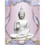 Benk - rond peinture diamant adulte strass 40x50 cm broderie diamant bouddha canevas diamant kit complet ...