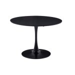 Benyled table de salle à manger ronde de 110 cm table de cuisine scandinave avec plateau en deux parties ... Benyled table de salle à manger ronde de 110 cm table de cuisine scandinave avec plateau en deux parties ...