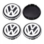 Beq - 4 x centre de roue cache moyeu 56mm vw jante enjoliveurs logo pour volkswagen golf polo oe6n0601171 ...