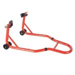 Béquille arrière avec support en caoutchouc motoblouz rouge Béquille arrière avec support en caoutchouc motoblouz rouge