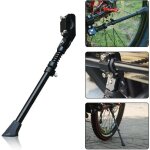 B�quille arri�re universelle r�glable 26 - 36 cm noire pour vtt et v�los de route yyv
