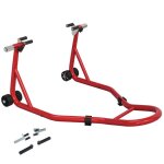Béquille datelier moto - homcom - support pour moto avant avec bras oscillant - support universel de ... Béquille datelier moto - homcom - support pour moto avant avec bras oscillant - support universel de ...