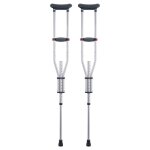 Bquilles sous les bras - duoku - rglables en hauteur sur 13 niveaux - bquilles lgres en aluminium ...