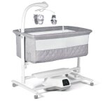 Bebe2luxe idream deluxe : berceau cododo �lectrique avec bercement musique minuterie t�l�commande. r�glable ...