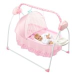 Berceau �lectrique pour b�b� (rose) - berceau �lectrique (�dition phare) - lit b�b� �lectrique - (sans ...