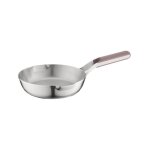 Berghoff home po�le 20 cm acier inoxydable compatible induction four 180�c manche ergonomique argent