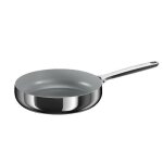 Berghoff home po�le � 24 cm stellar steel acier inoxydable rev�tement c�ramique sans pfas ni ptfe tous ...