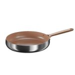 Berghoff home po�le � 28 cm warm blush acier inoxydable rev�tement c�ramique antiadh�sif sans pfas tous ...